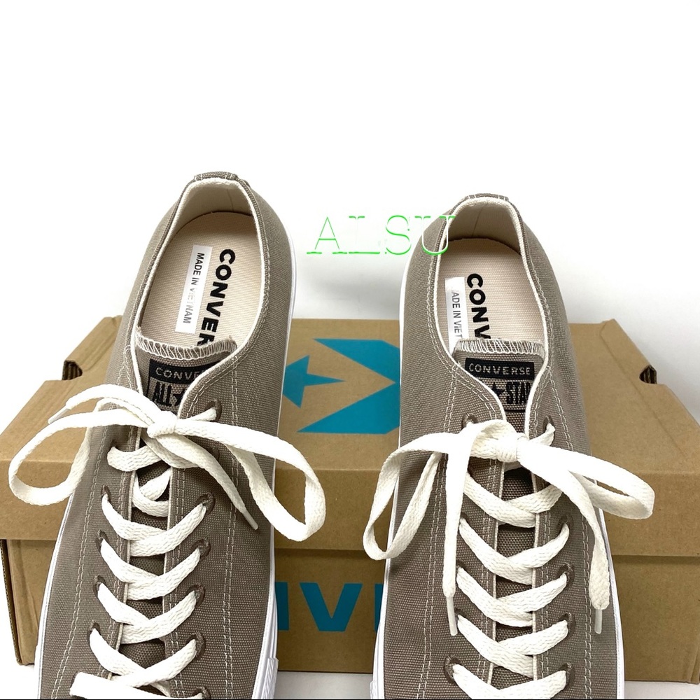 Converse Ctas Low Top Canvas Mason Taupe Men Sneak - Picture 5 of 10